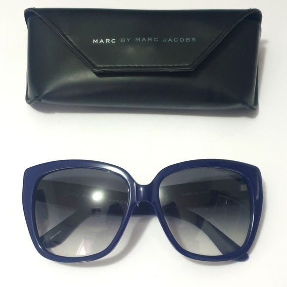 Marc by Marc Jacobs Sunglasses blue oversized - Picture 11 of 15